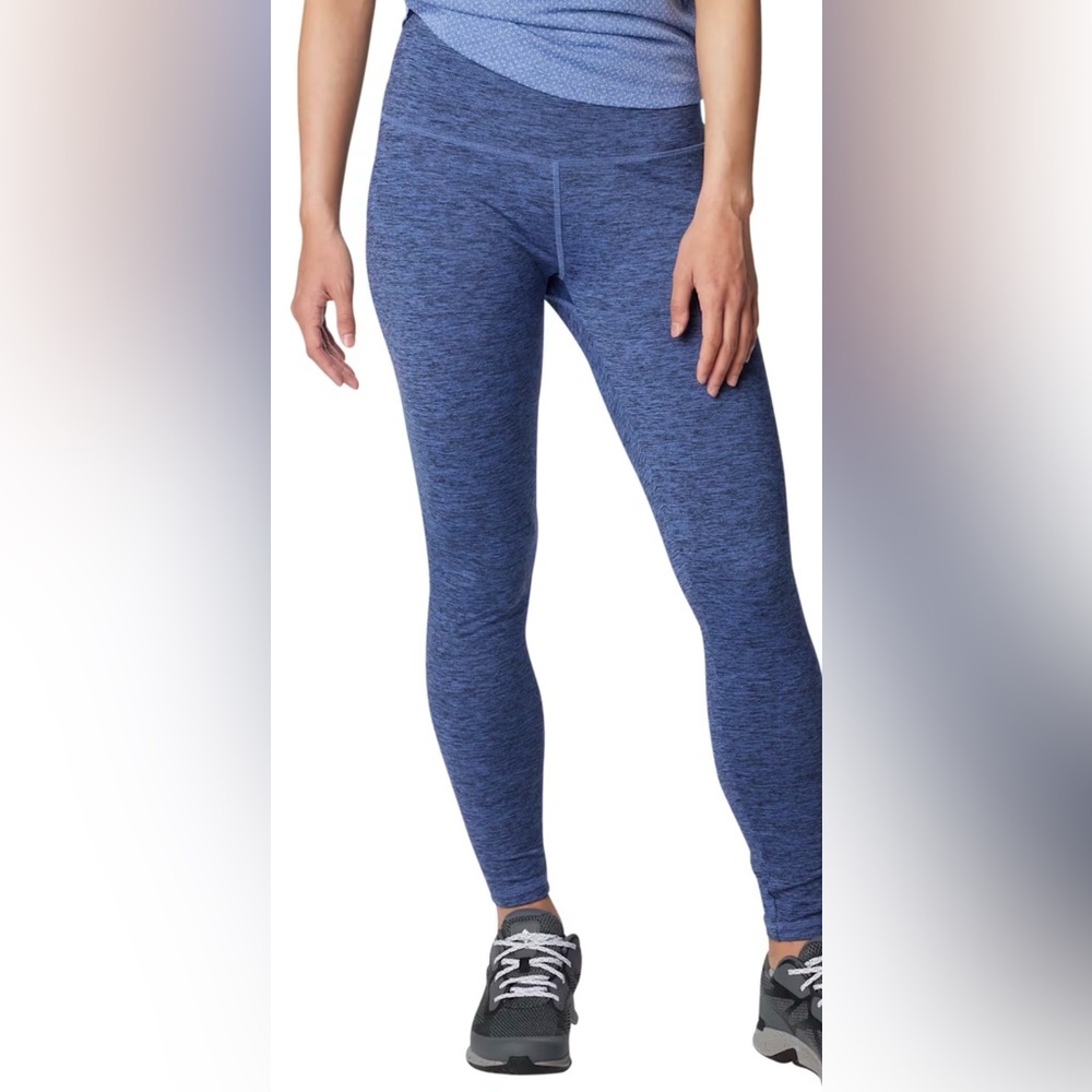 Columbia Pants Womens Large  Blue Gray Sloan Ridge Legging Omni-Wick Hiking